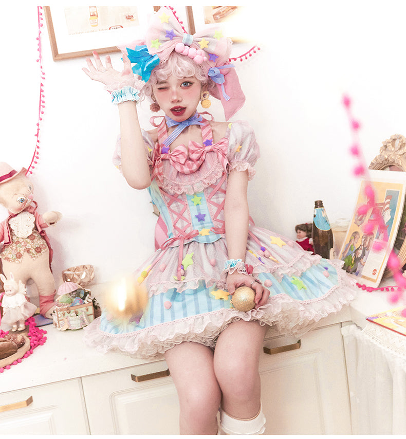 OP Dress Full Set♥Ready to Ship 1 Month♥ Sugar Magic ♥Sweet Lolita Dress