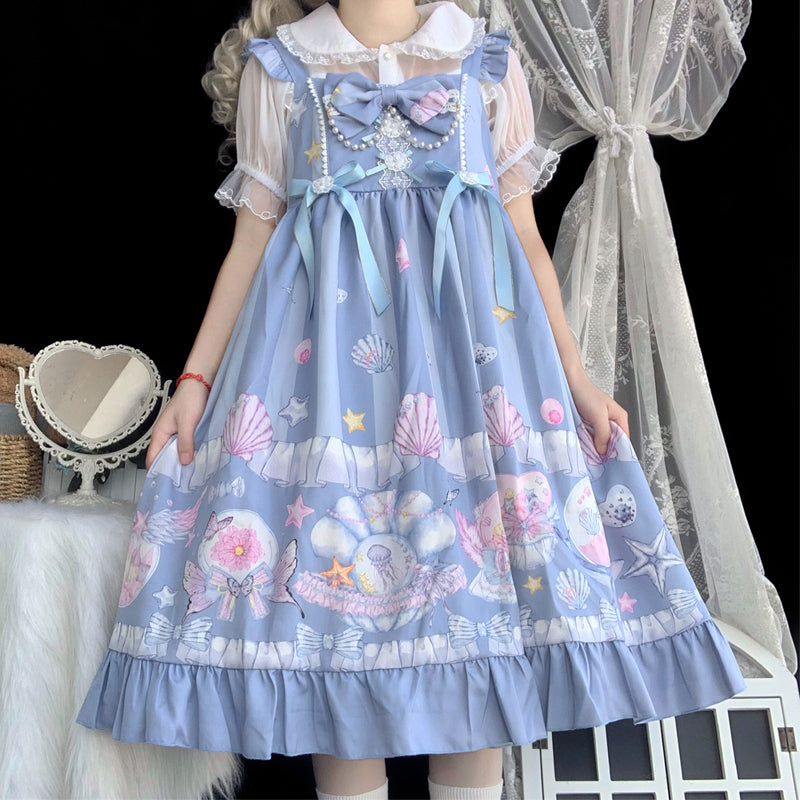 JSK Dress♥Ready to Ship♥Deep Sea Concert ♥ Sweet Lolita Dress