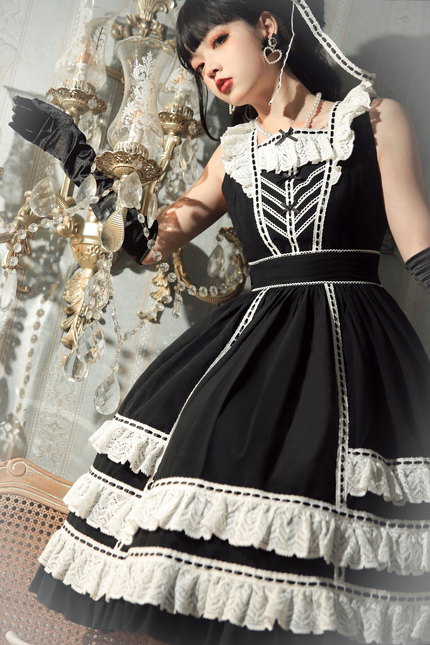 JSK♥Ready to Ship♥Heartbeat points♥Sweet Lolita Dress