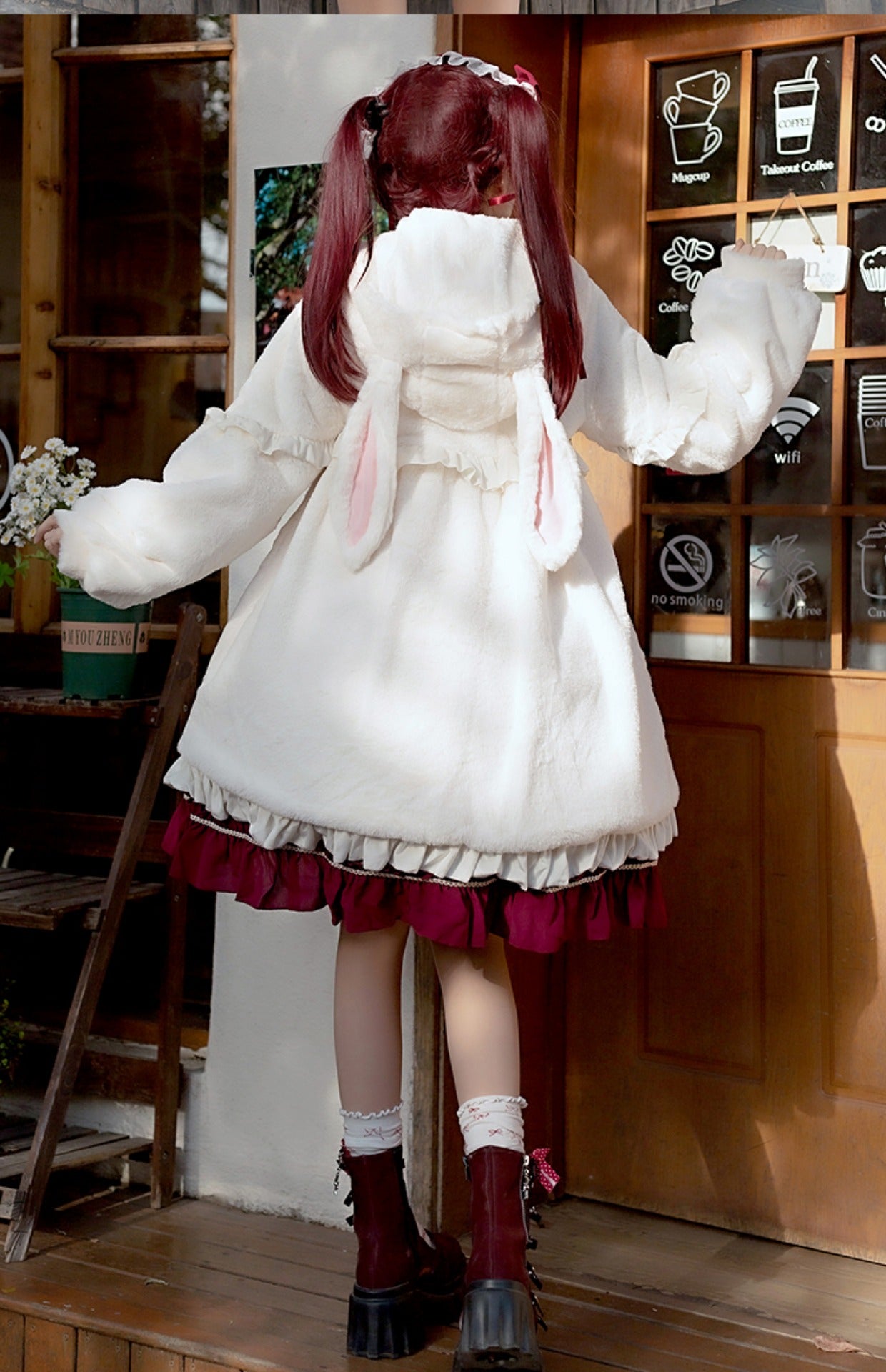 Winter Coats♥Ready to Ship♥Long Eared Rabbit♥Sweet Lolita Coat