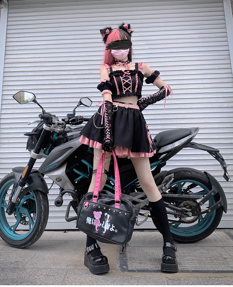 Top&SK Set♥Ready to Ship♥Hot Meow♥Sweet Lolita Dress