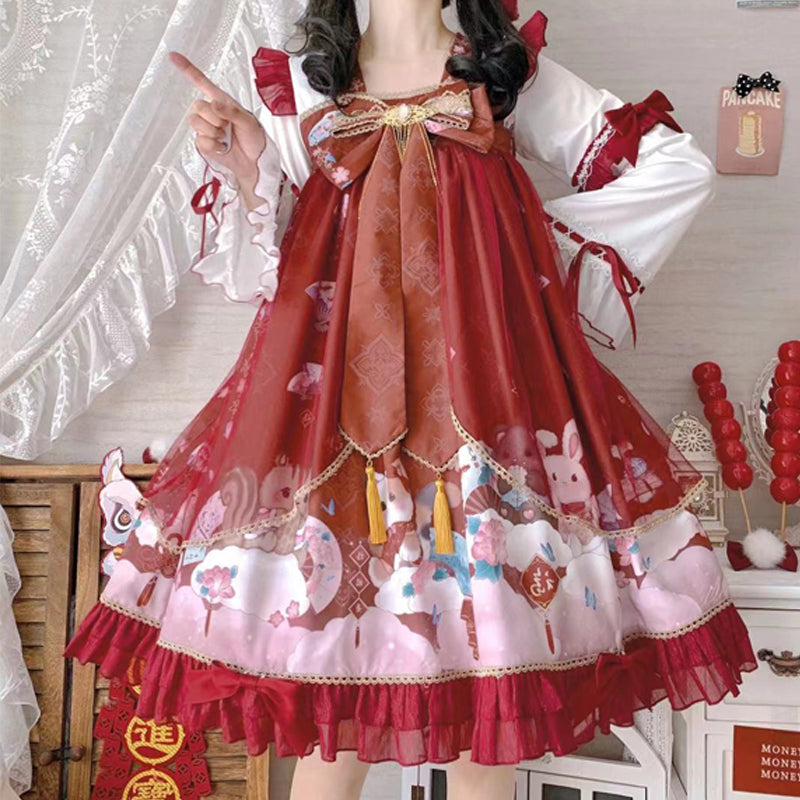 OP Dress♥Ready to Ship♥Beast Party ♥ Sweet Lolita Dress