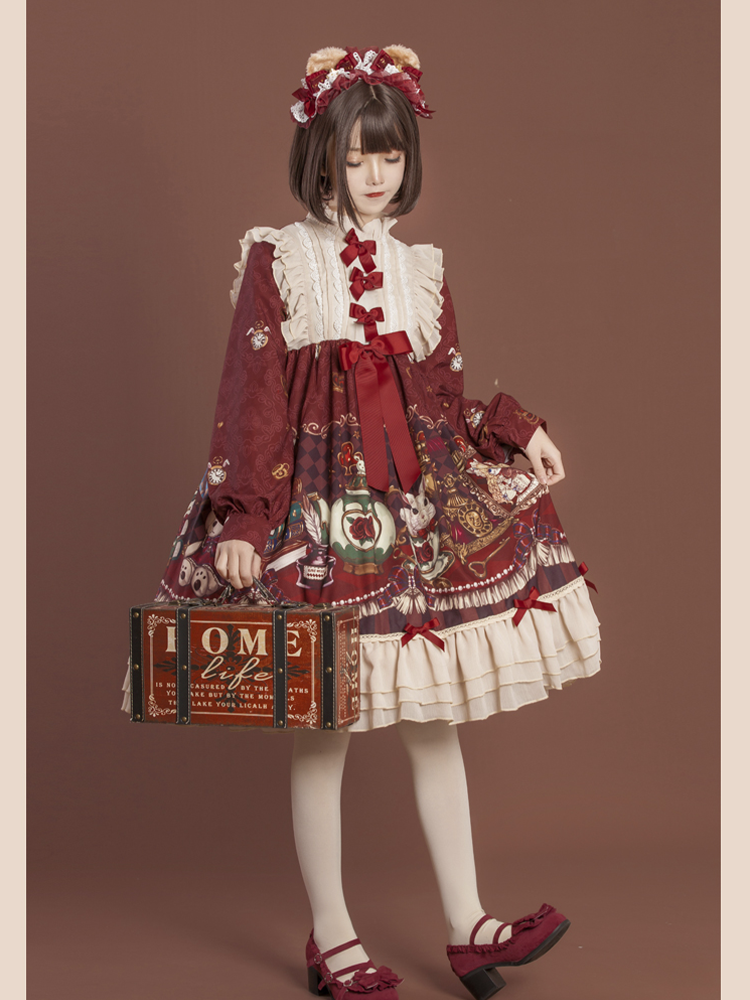OP Dress♥Ready to Ship♥Crown Bear♥Sweet Lolita Dress