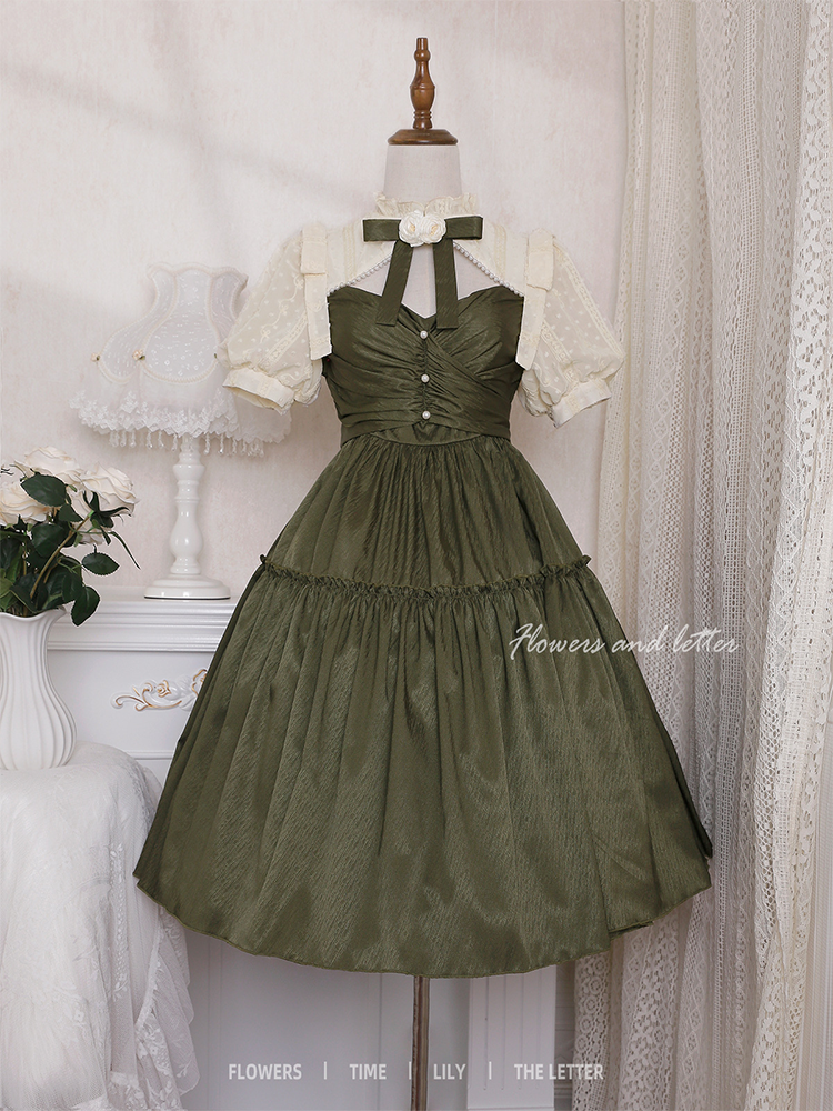 OP ♥Ready to Ship♥Garden& Poetry♥Sweet Lolita Dress