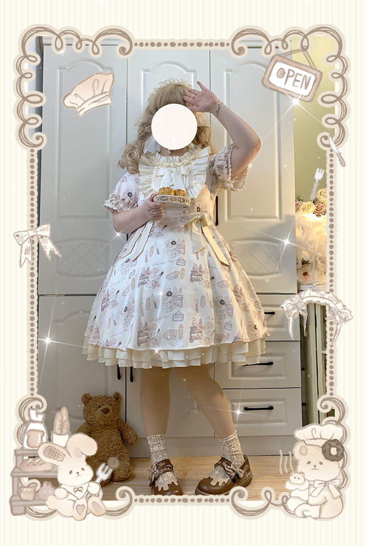 OP Dress♥Ready to Ship♥ Cartoon Dog ♥Sweet Lolita Dress