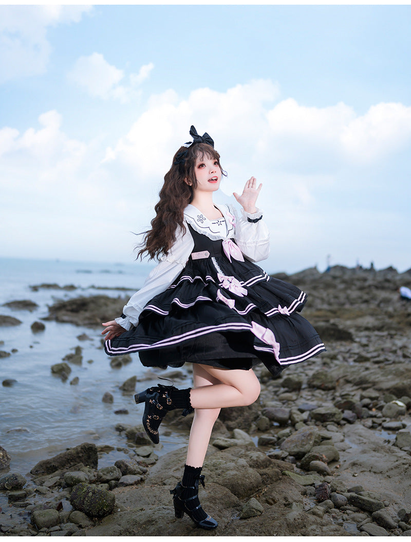 OP♥Ready to Ship♥Sailing Bunny♥Sweet Lolita Dress