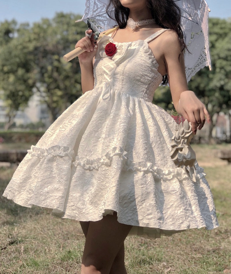 JSK Dress♥Ready to Ship♥ Rose ♥ Sweet Lolita Dress
