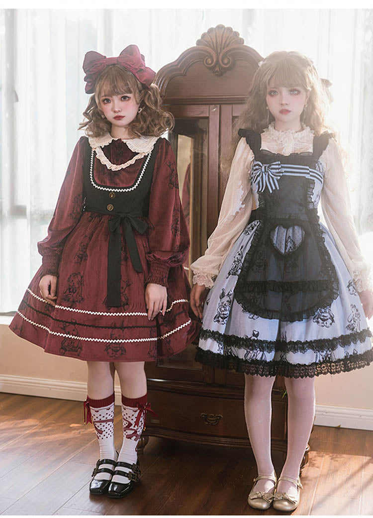 OP/ JSK♥ Ready to Ship♥Puppet Rabbit♥Sweet Lolita Dress