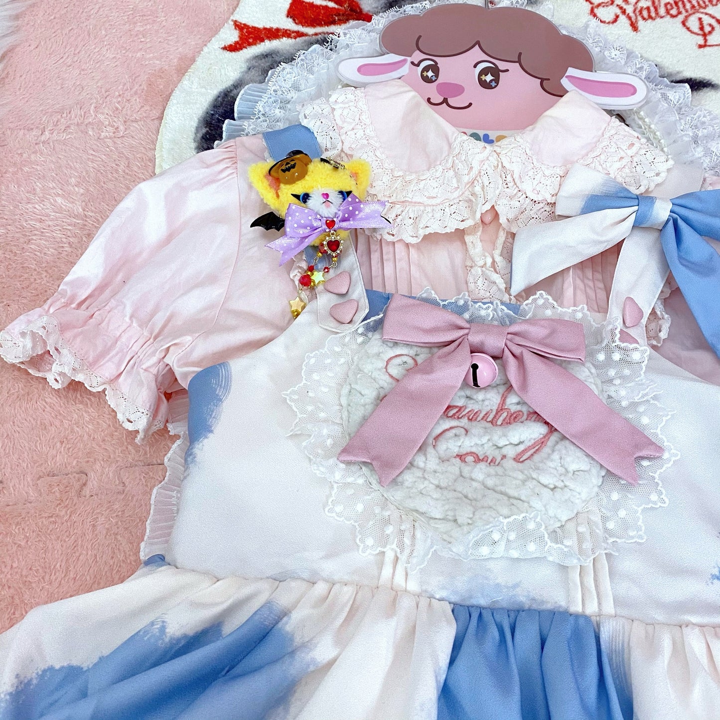 JSK Dress♥Pre-order 3 weeks♥ Strawberry Cow♥Sweet Lolita Dress