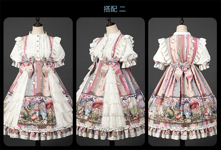 OP Set♥Ready to Ship♥Alice♥Sweet Lolita Dress