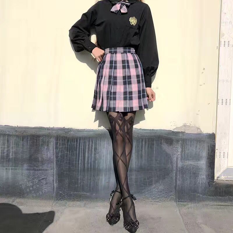 Bow Tie Silk Lolita Tights
