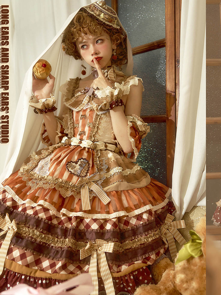 JSK Full Set ♥Pre-order♥Chocolate Cake ♥Sweet Lolita Dress