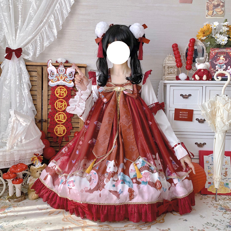 OP Dress♥Ready to Ship♥Beast Party ♥ Sweet Lolita Dress