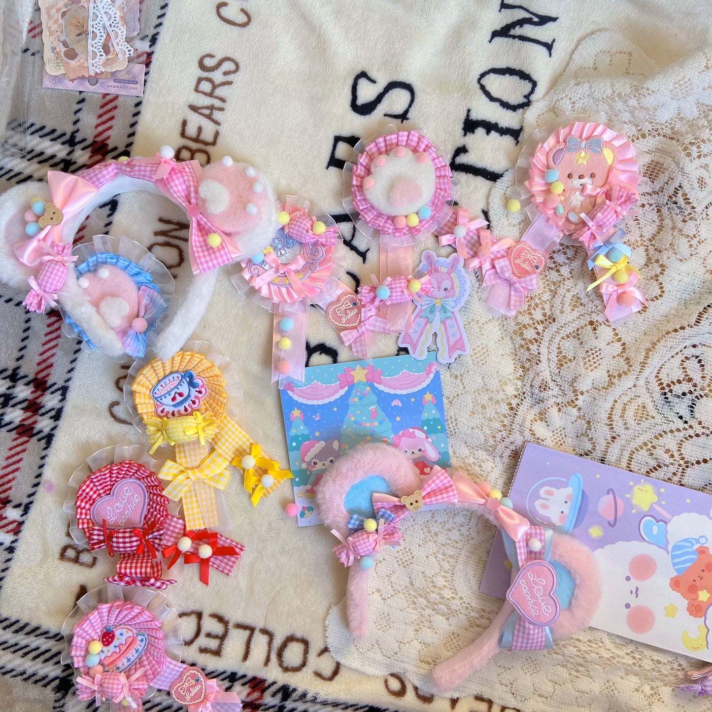 Handmade Sweet Bear Ears KC