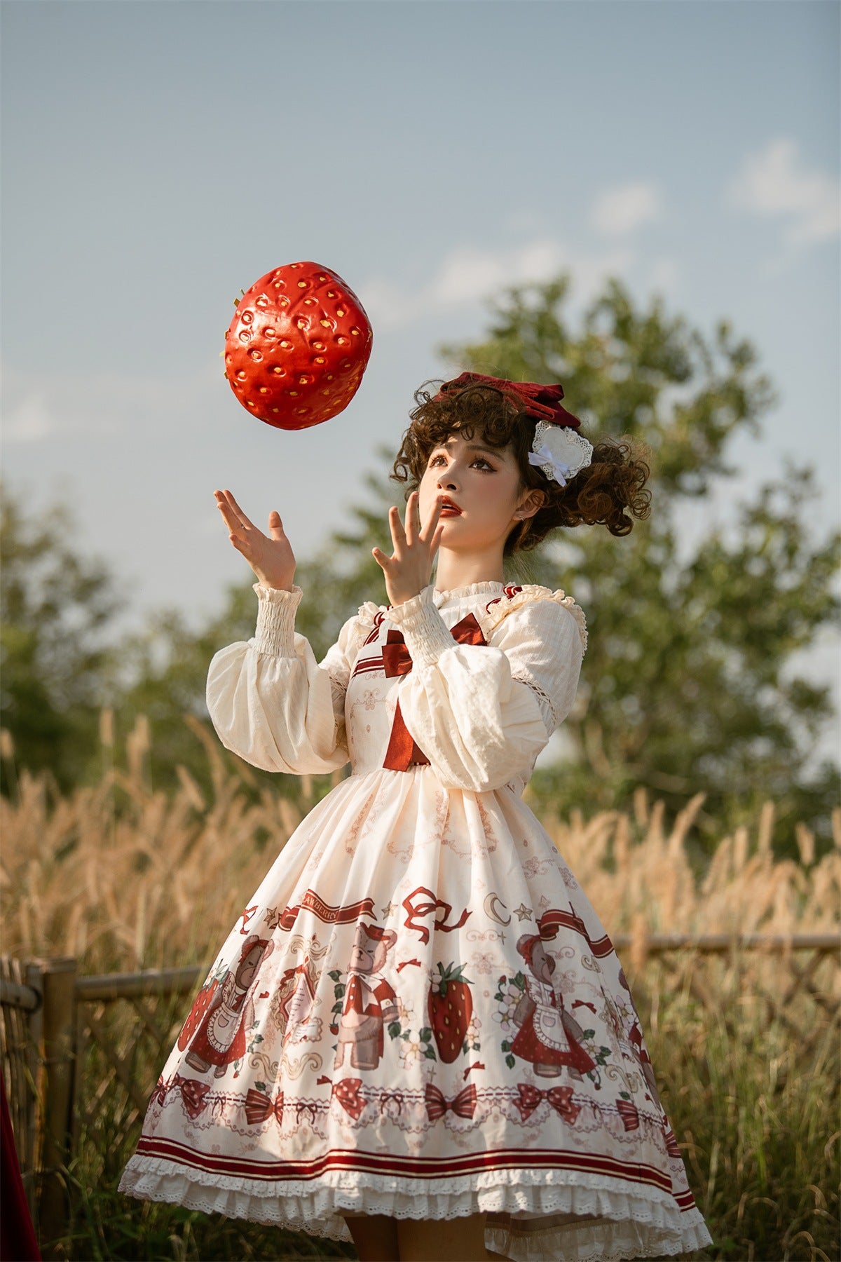 JSK & Coat Set♥ Ready to Ship ♥Winter gift♥Sweet Lolita Dress