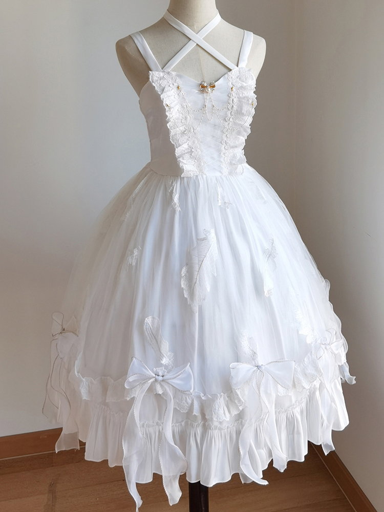 JSK ♥Ready to Ship♥dream feather ♥ Hime Lolita Dress