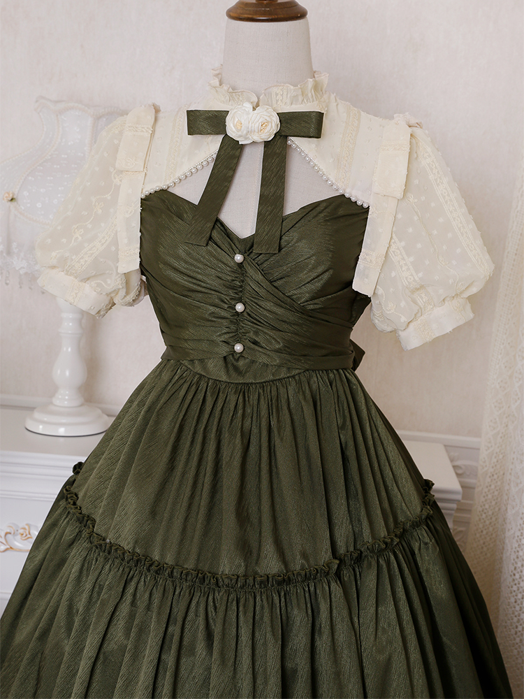 OP ♥Ready to Ship♥Garden& Poetry♥Sweet Lolita Dress