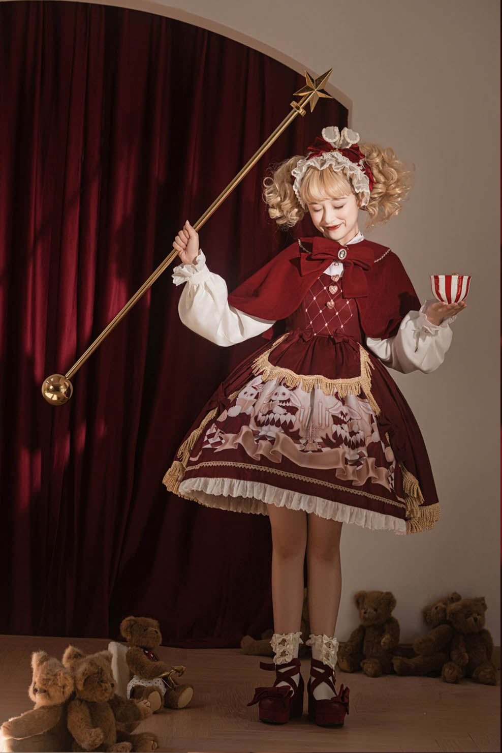 OP♥Ready to Ship♥Bunny Reading Club♥Lolita Dress