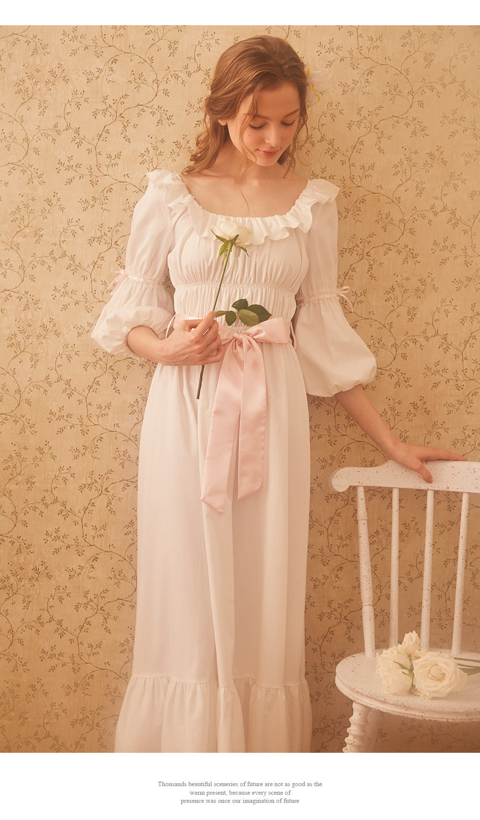 Night Dress♥Ready to Ship♥Palace Style♥Classic Lolita Sleepwear & Lounge Wear