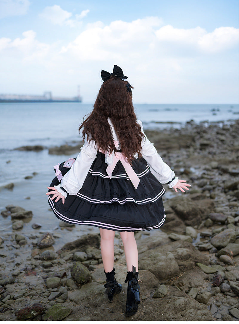OP♥Ready to Ship♥Sailing Bunny♥Sweet Lolita Dress