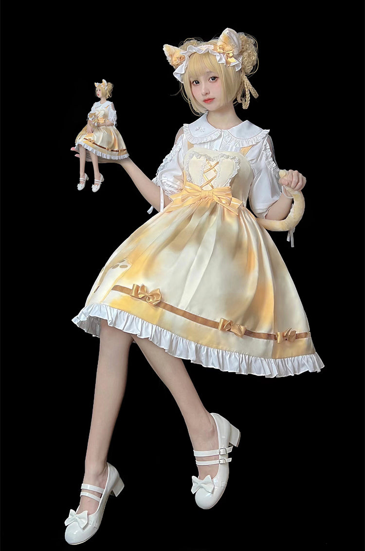 JSK ♥Ready to Ship♥Lazy Kitten♥Sweet Lolita Dress