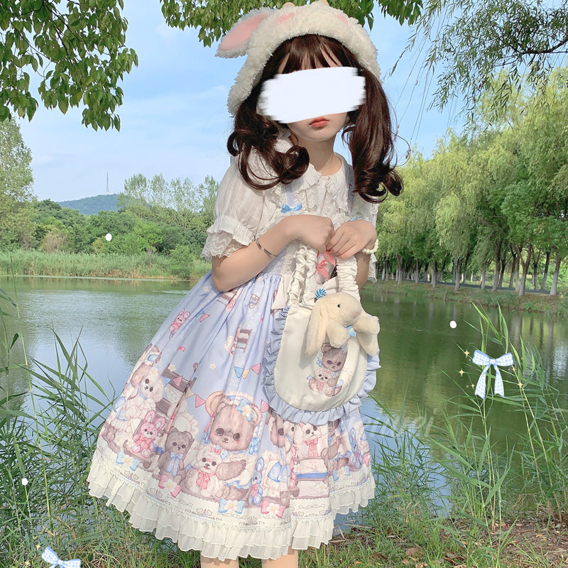 JSK Dress♥Ready to Ship♥Sweet Bear♥ Sweet Lolita Dress