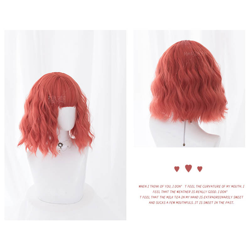 3 Color Options Curly Short Wig