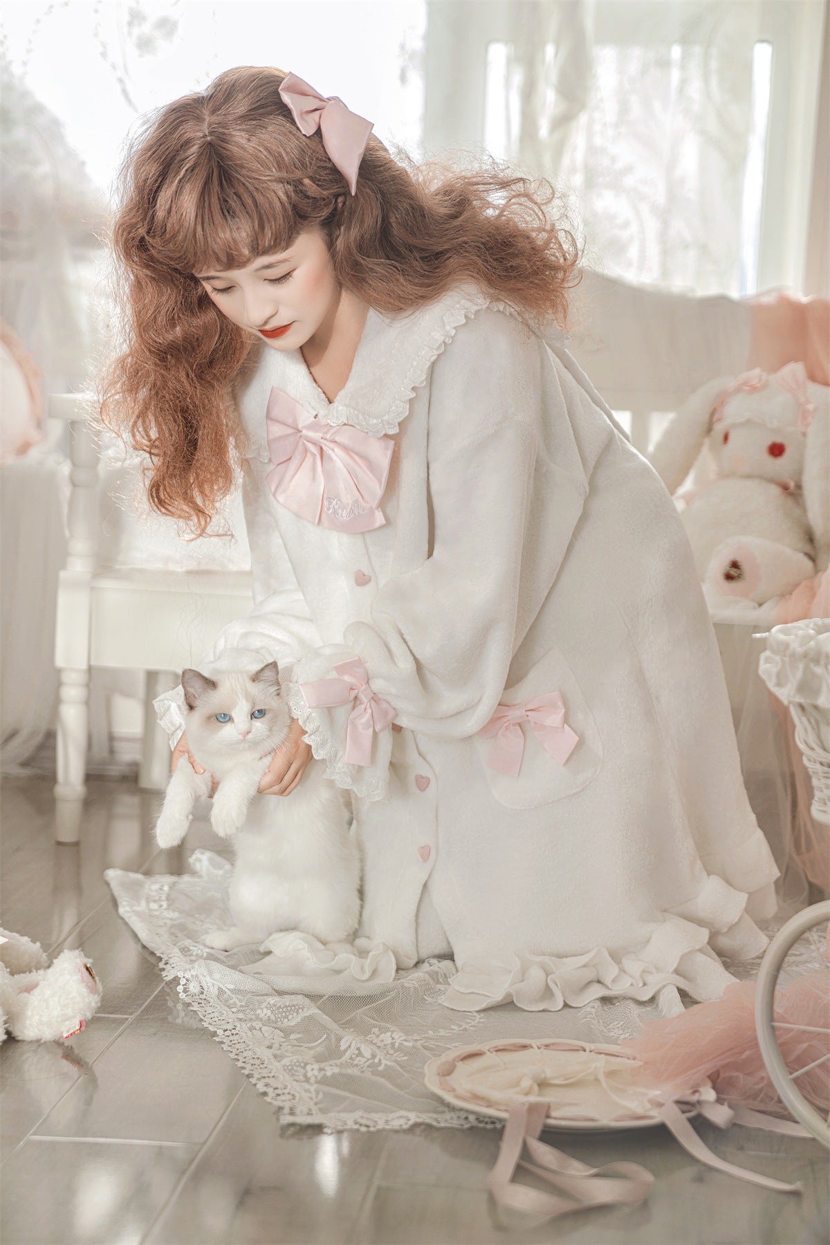 Pyjamas♥Ready to Ship♥Mianmian Rabbit♥Sweet Lolita Sleepwear & Lounge Wear