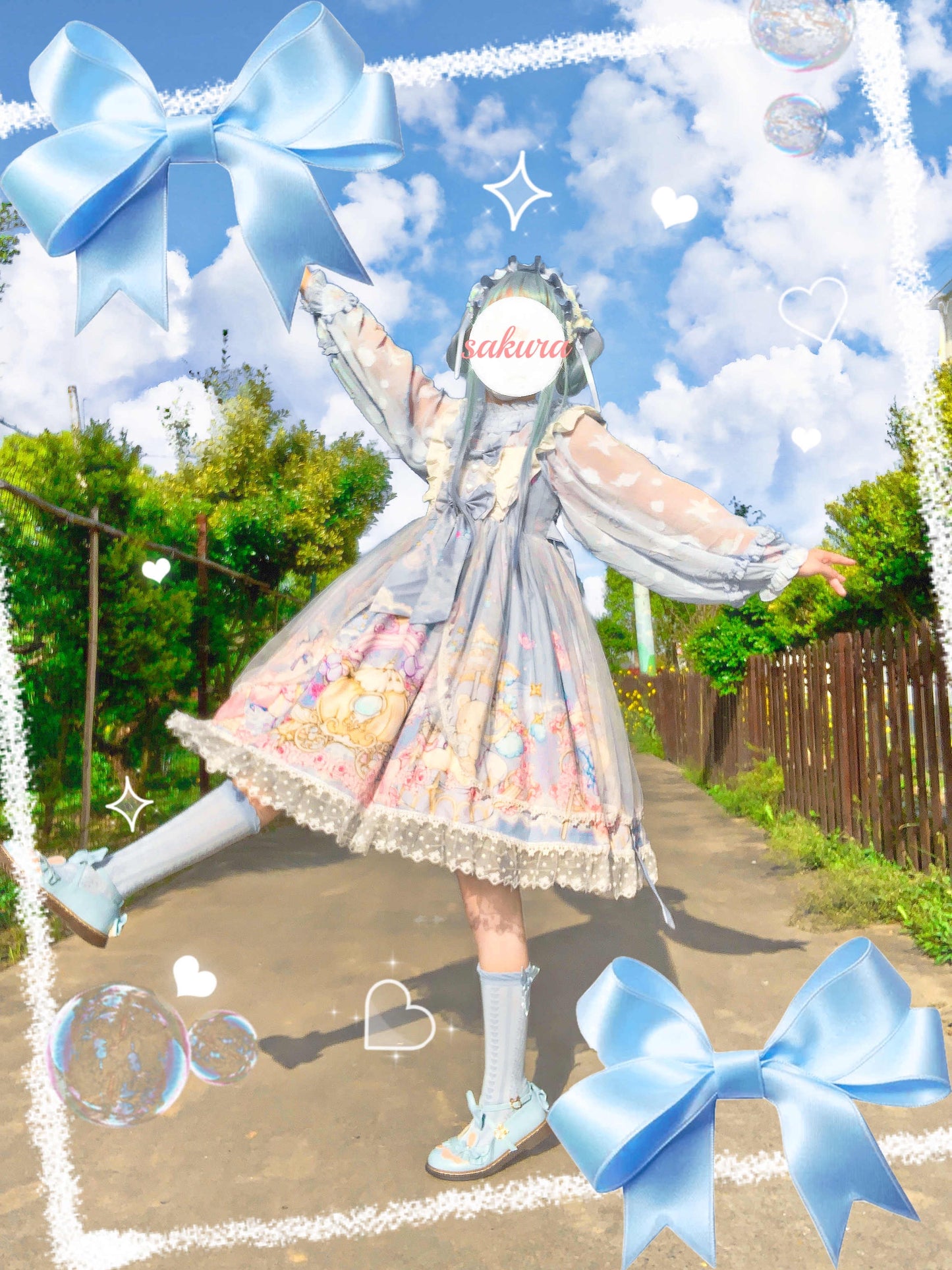 JSK Dress♥Ready to Ship♥Party Bear ♥ Sweet Lolita Dress