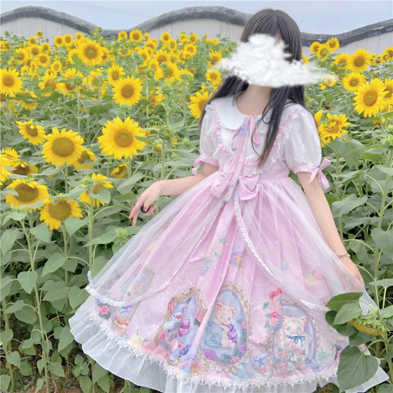 OP Dress♥Ready to Ship♥Catty♥ Sweet Lolita Dress