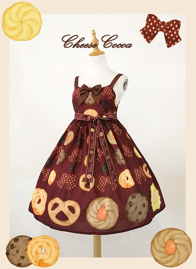 JSK ♥Ready to Ship♥Sweet Cookies♥Kawaii Lolita Dress