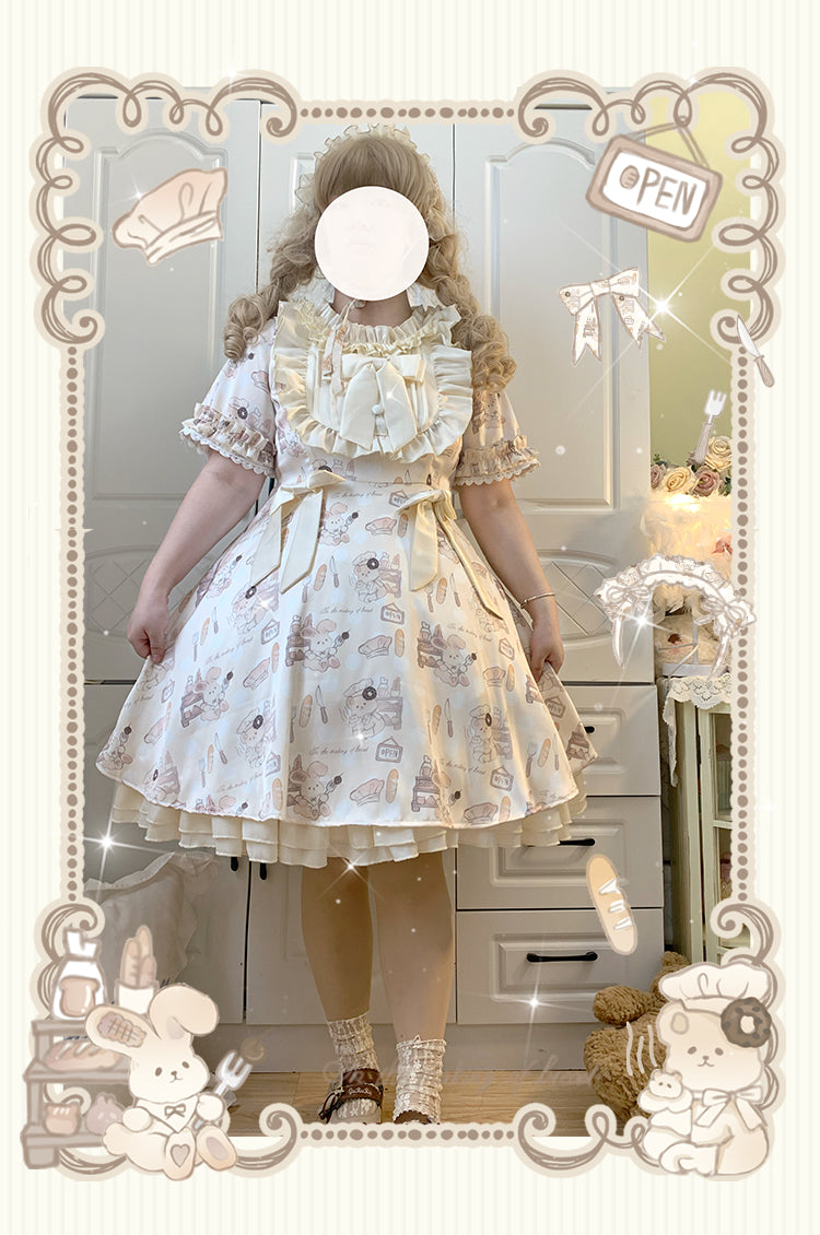OP Dress♥Ready to Ship♥ Cartoon Dog ♥Sweet Lolita Dress