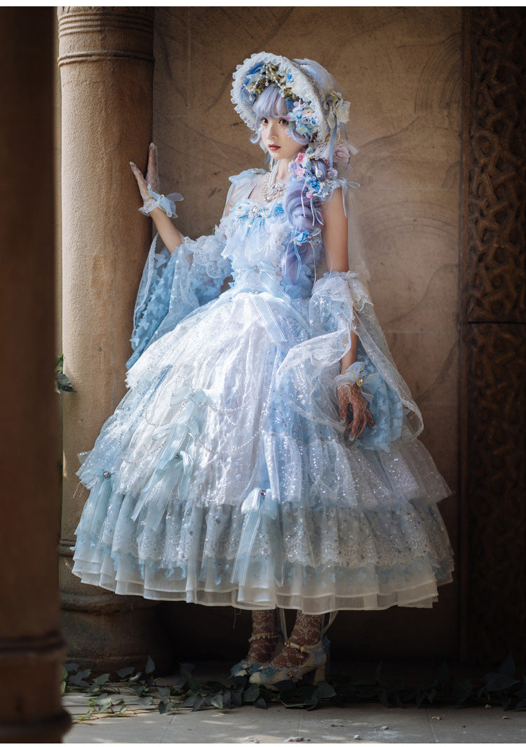 JSK Full Set ♥Ready to Ship♥Sakura Girls ♥Sweet Lolita Dress