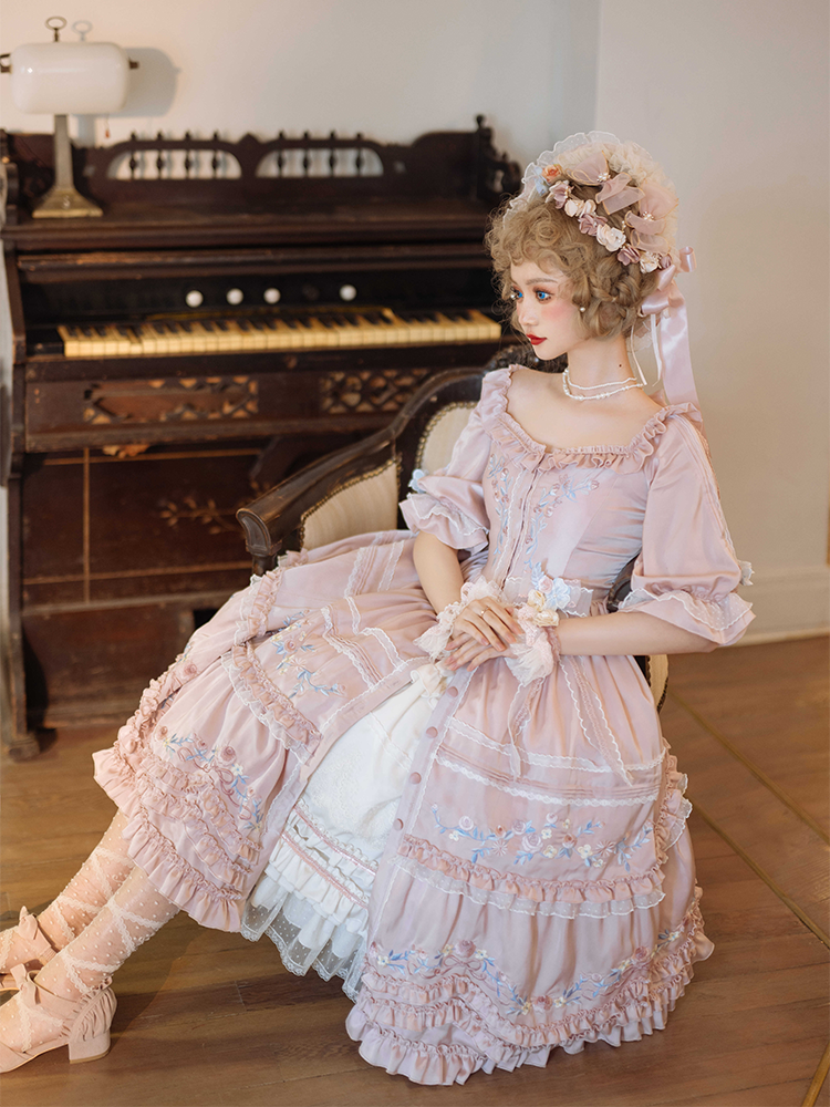 OP Set ♥Ready to Ship♥Former Days Souvenirs♥Hime Lolita Dress