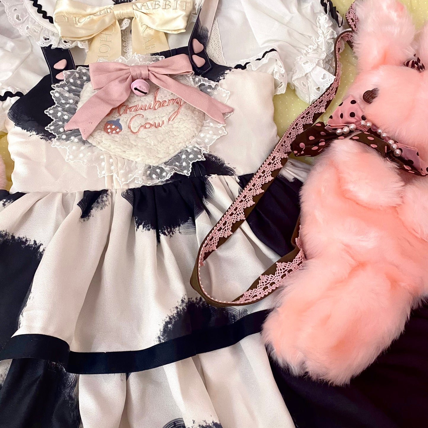JSK Dress♥Pre-order 3 weeks♥ Strawberry Cow♥Sweet Lolita Dress
