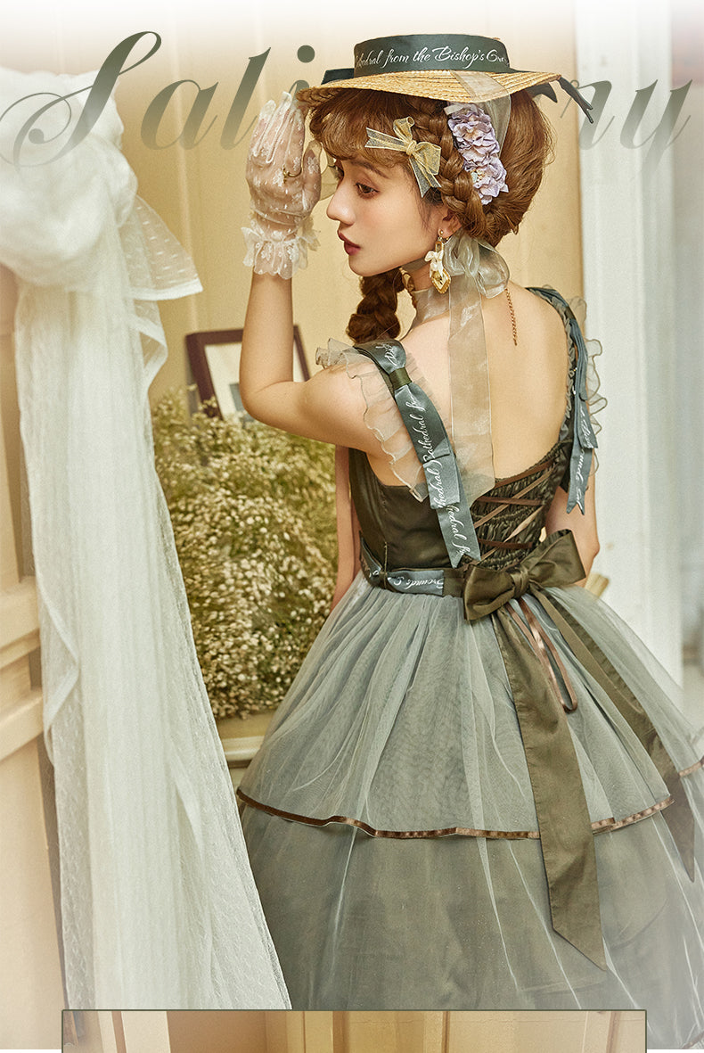 JSK Dress♥Ready to Ship♥ Salisbury Cathedral ♥Sweet Lolita Dress