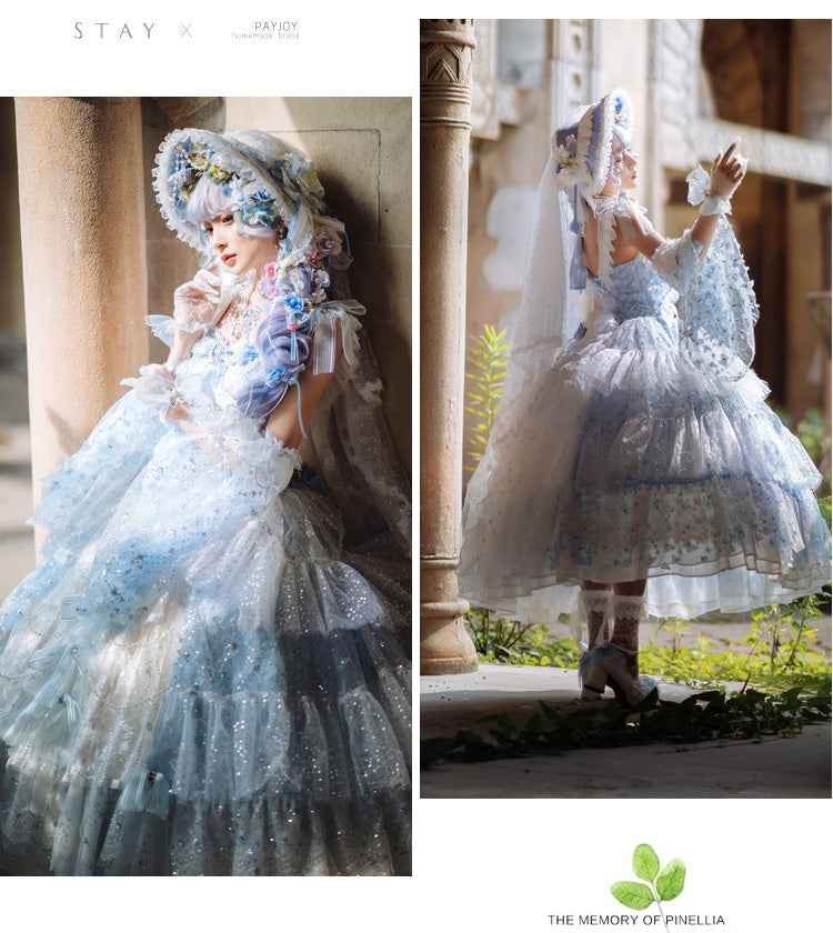 JSK Full Set ♥Ready to Ship♥Sakura Girls ♥Sweet Lolita Dress