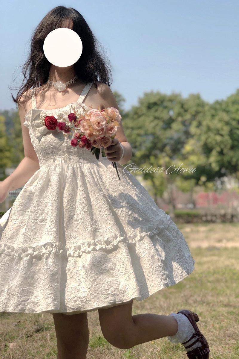 JSK Dress♥Ready to Ship♥ Rose ♥ Sweet Lolita Dress