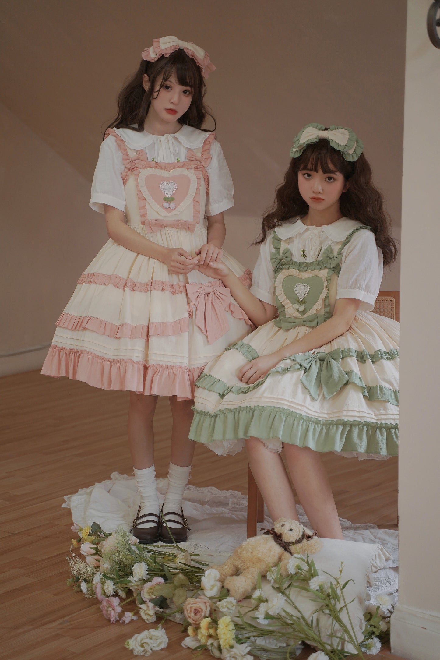 JSK Dress♥Ready to Ship♥Cherry Abbey♥ Sweet Lolita Dress