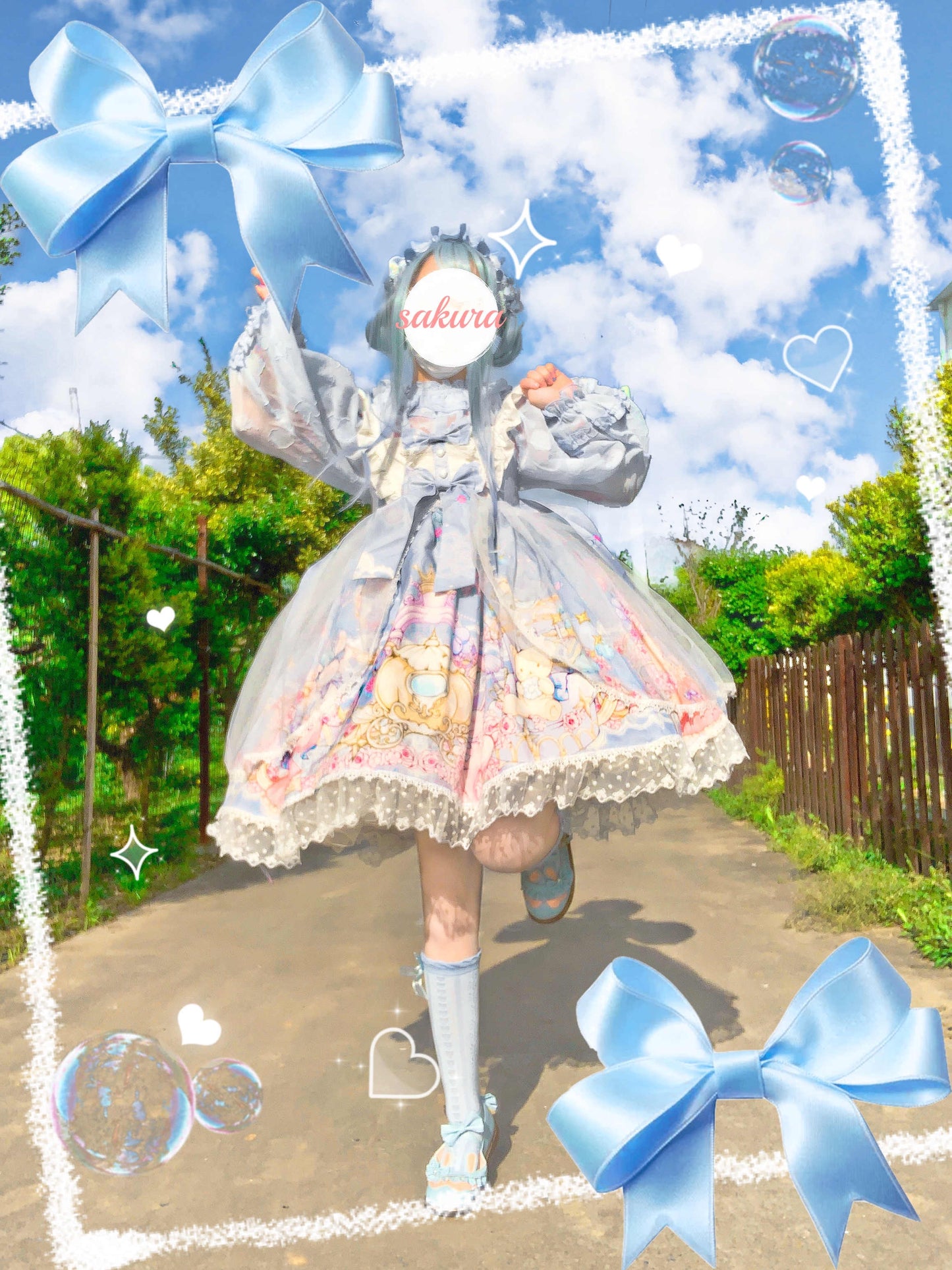 JSK Dress♥Ready to Ship♥Party Bear ♥ Sweet Lolita Dress
