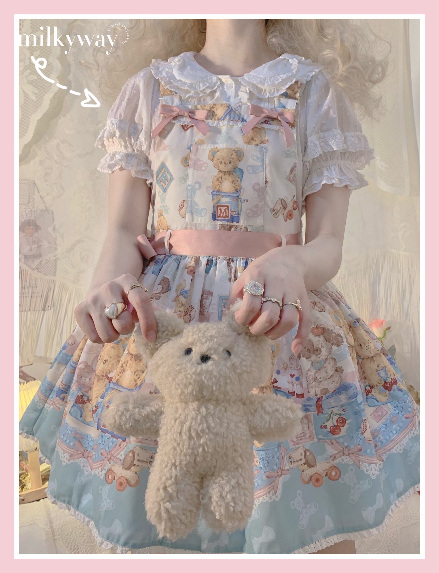 Peter Pan Collar Lolita Dress Blouse