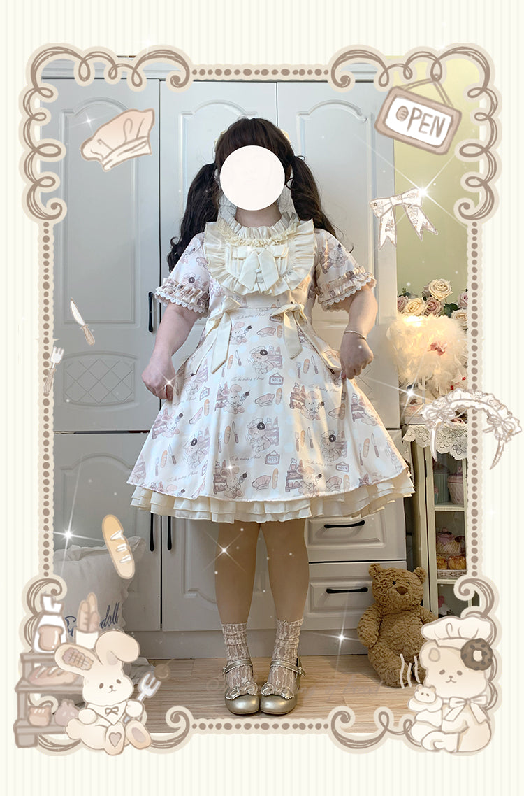 OP Dress♥Ready to Ship♥ Cartoon Dog ♥Sweet Lolita Dress