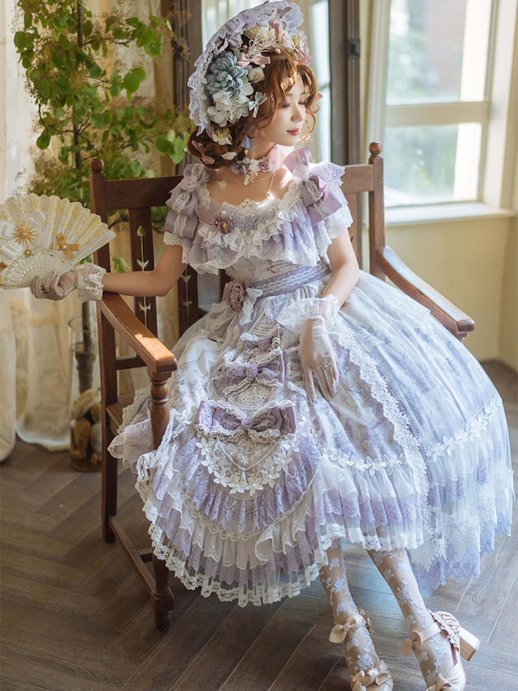 OP Set ♥Ready to Ship♥Key to the Fairyland ♥Lolita Dress