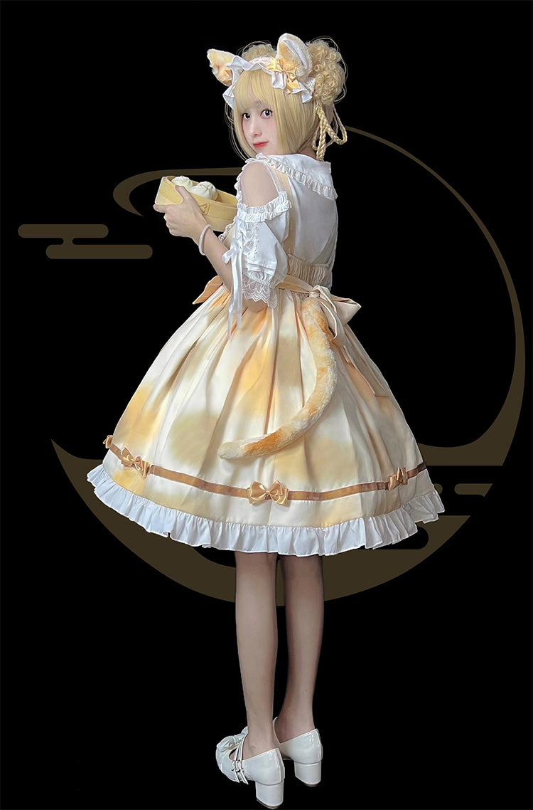 JSK ♥Ready to Ship♥Lazy Kitten♥Sweet Lolita Dress
