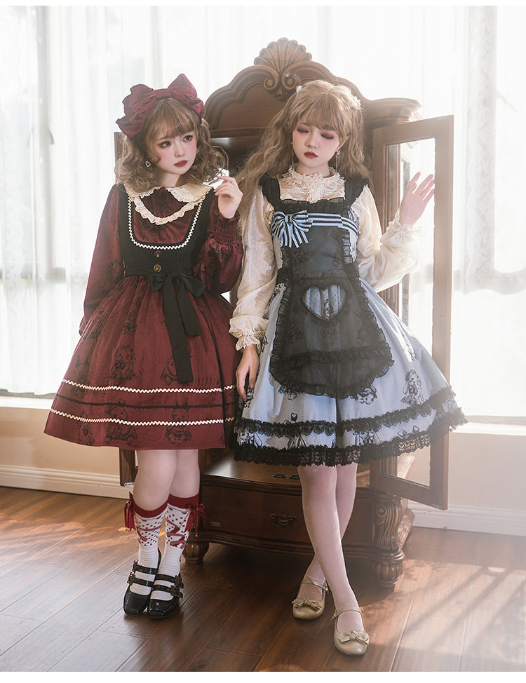 OP/ JSK♥ Ready to Ship♥Puppet Rabbit♥Sweet Lolita Dress