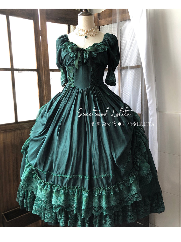 OP Dress♥Ready to Ship♥ Kiss of Nyx♥ Sweet Lolita Dress