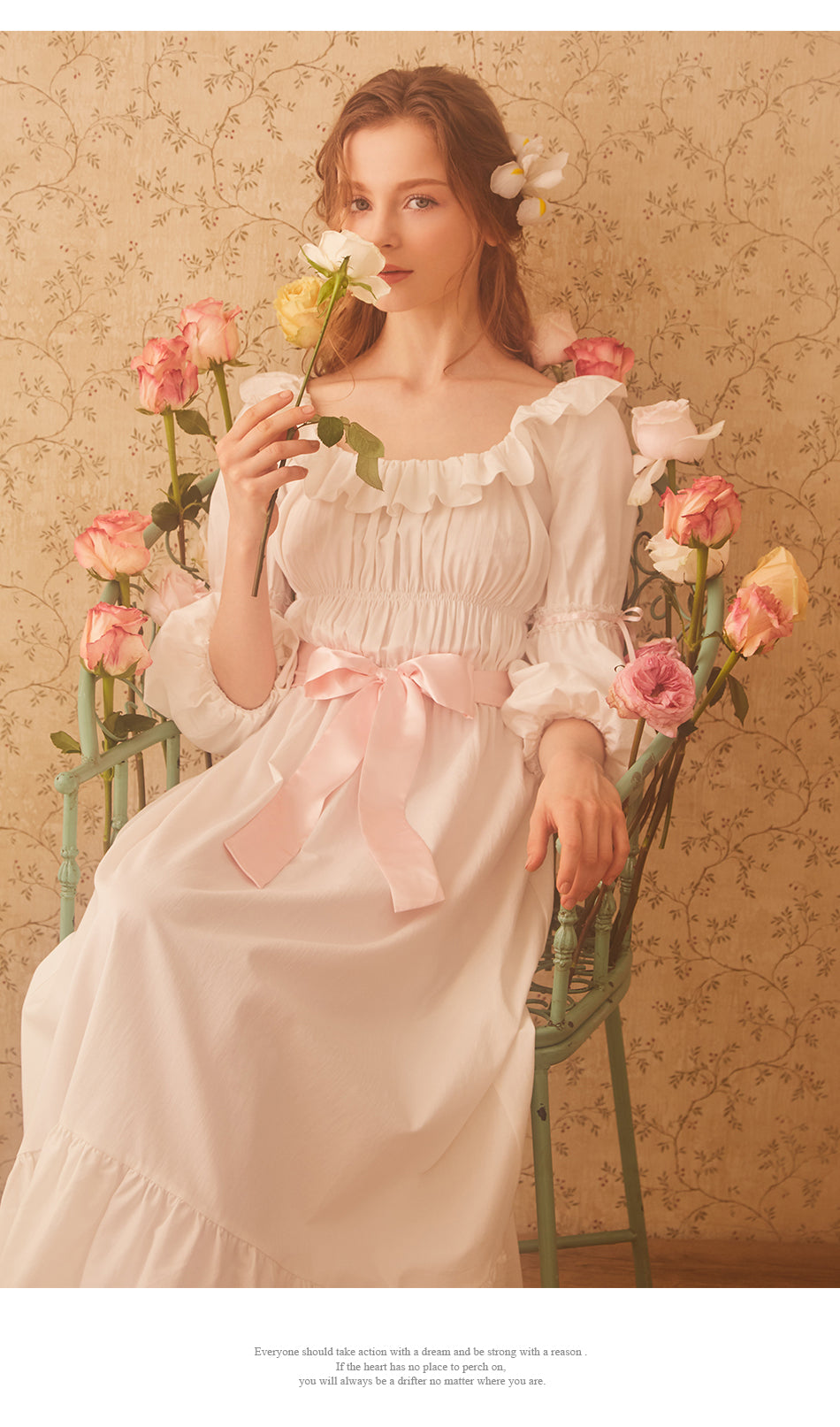 Night Dress♥Ready to Ship♥Palace Style♥Classic Lolita Sleepwear & Lounge Wear