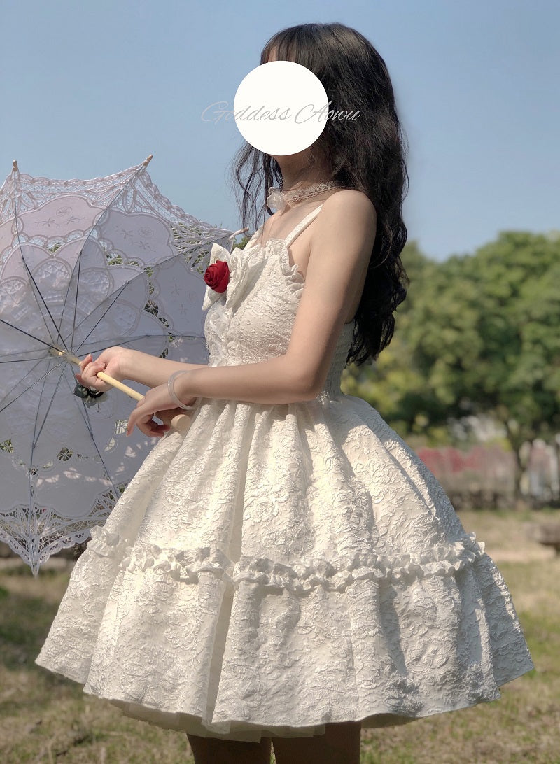 JSK Dress♥Ready to Ship♥ Rose ♥ Sweet Lolita Dress
