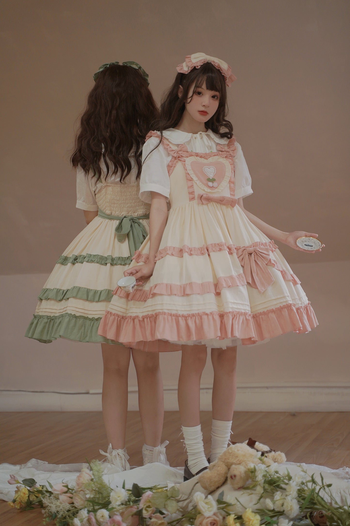 JSK Dress♥Ready to Ship♥Cherry Abbey♥ Sweet Lolita Dress
