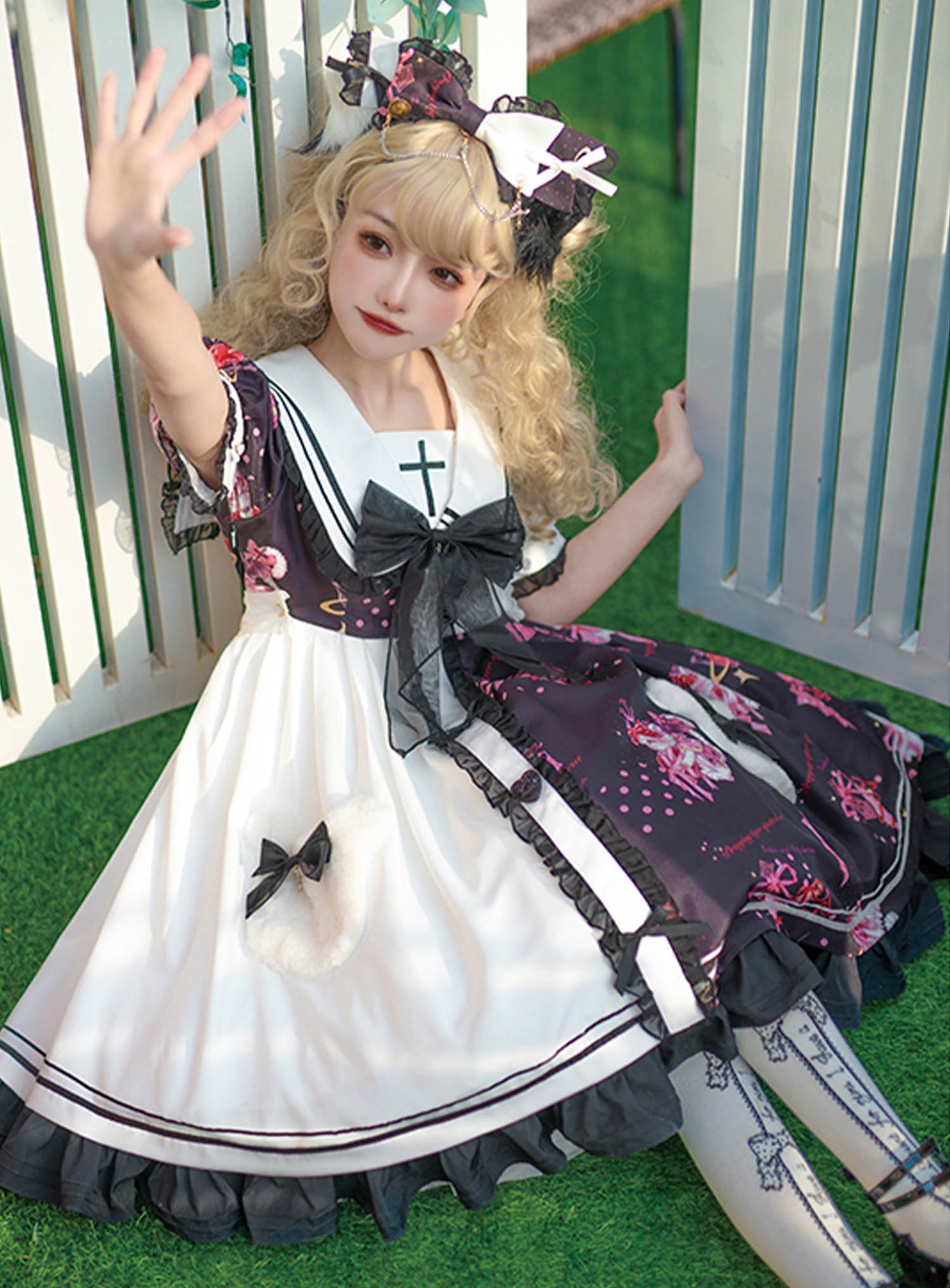 OP Dress♥Ready to Ship♥ Strawberry Bear ♥Sweet Lolita Dress